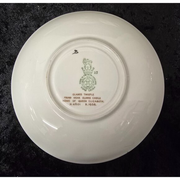 Royal Doulton Glasmis Thistle Tea Set 2 Cups & Saucers, Creamer & Sugar Bowl - Picture 12 of 13